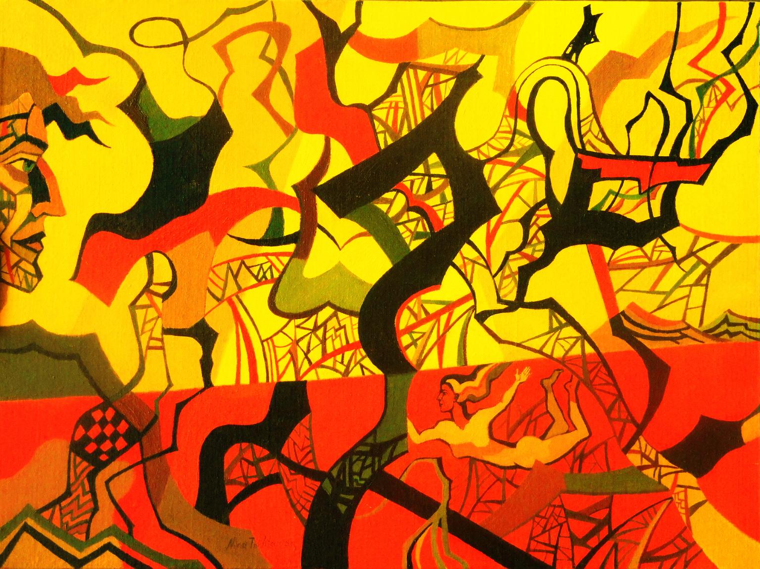 Neural Network, oil on canvas, 2011.JPG
