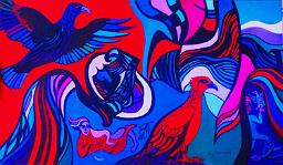 Bird Phoenix 53 cm x 91 cm 2011 0 - Copy